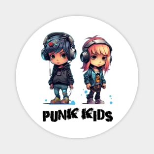 Punk kids Magnet